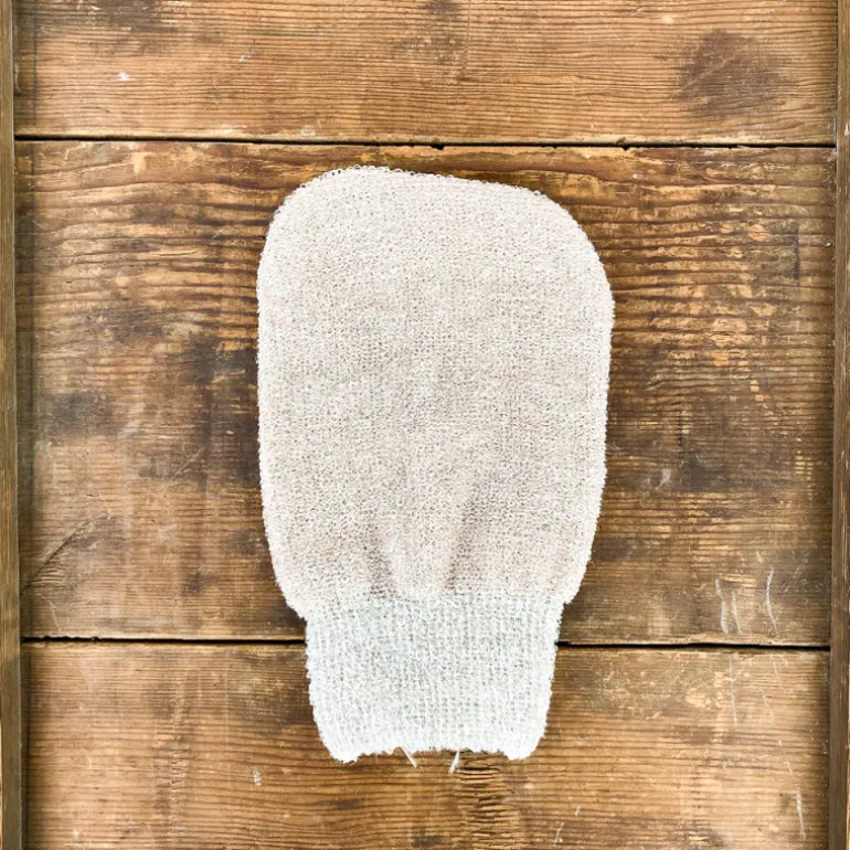 Gant de massage chanvre et cuivre