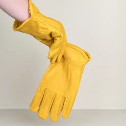 Gants de jardinage en cuir