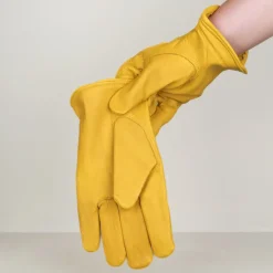 Gants de jardinage en cuir