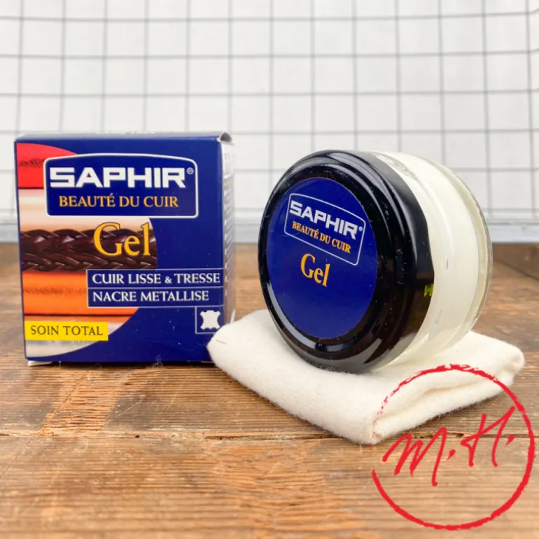 Gel pour cuirs lisses et tressés Saphir