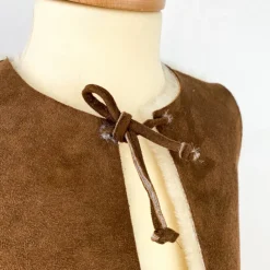 Gilet de berger en peau d'agneau