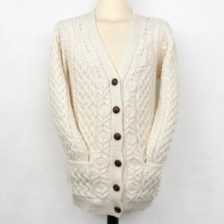 Gilet irlandais crème