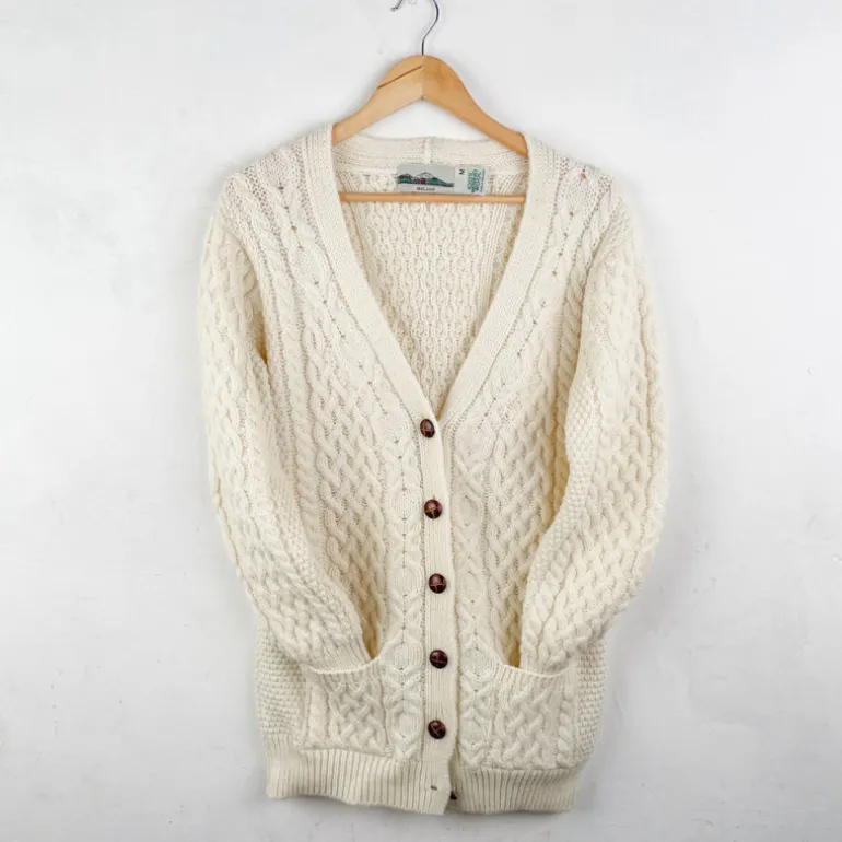 Gilet irlandais crème