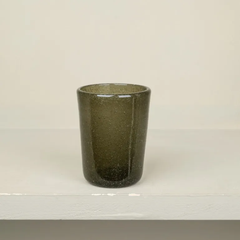 Gobelet en verre soufflé