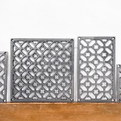 Grille d'aération en fonte