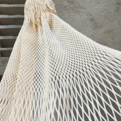 Hamac en polyester recyclé écru
