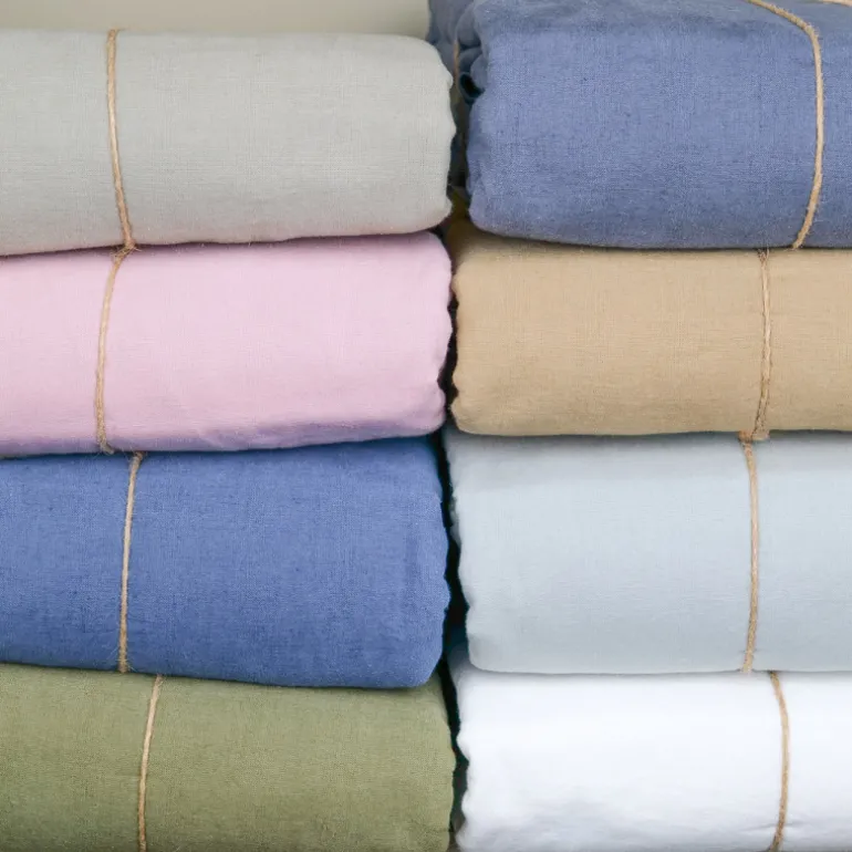 Housse de couette en lin et coton