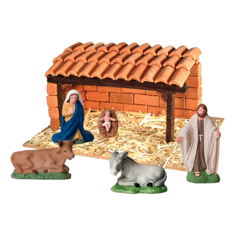 Je construis ma crèche