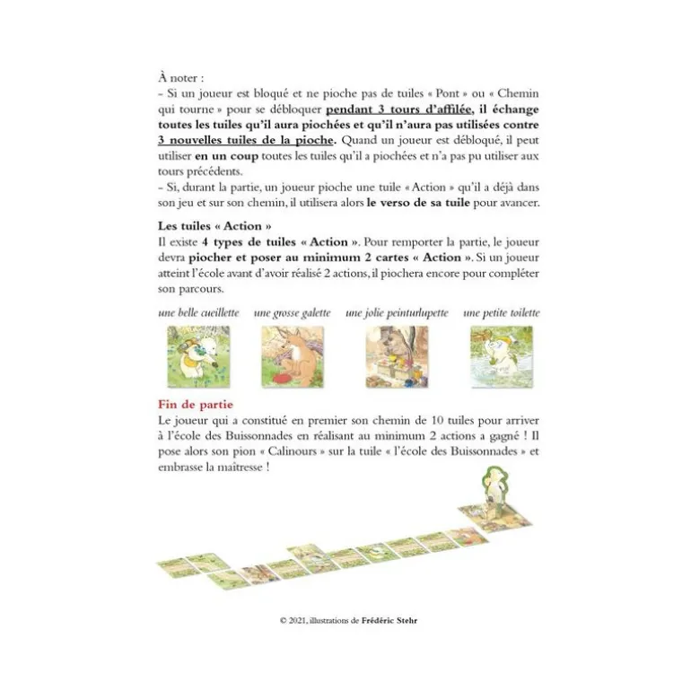 Jeu Calinours à l'ecole des Buissonnades