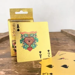 Jeu de cartes doré Marseille