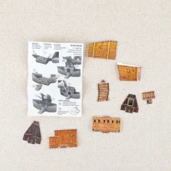 Jeu de construction papier Arche de Noé