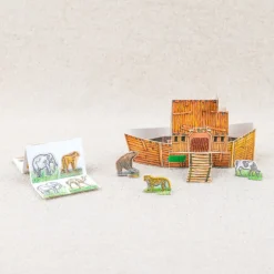 Jeu de construction papier Arche de Noé
