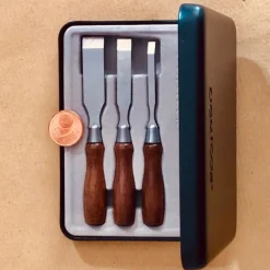 Jeu de 3 mini ciseaux à bois