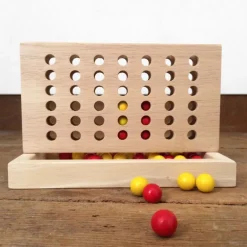 Jeu de stratégie en bois