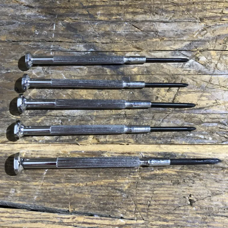 Jeu de 5 tournevis de précision