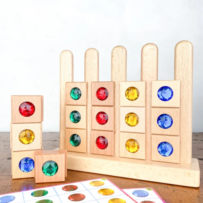 Jeu éducatif animaux et strass