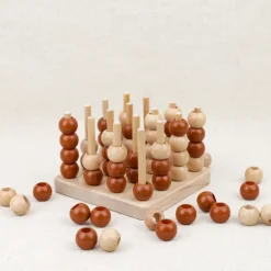 Jeu en bois Tic Tac Toe