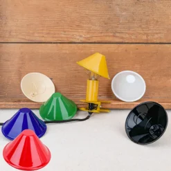 Lampe à clip champignon