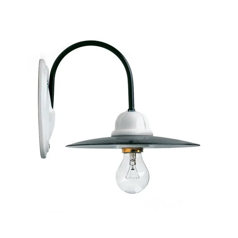 Lampe murale émail/céramique 75 W