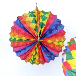 Lampion multicolore
