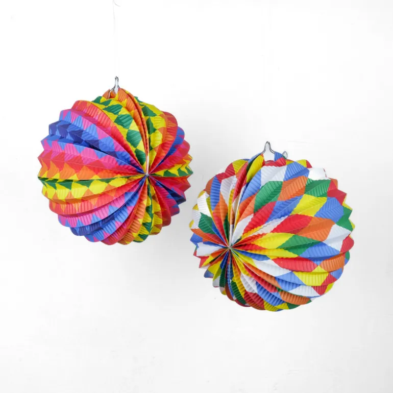 Lampion multicolore