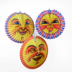Lampion soleil et lune Ø42 cm