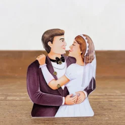 Le baiser des mariés