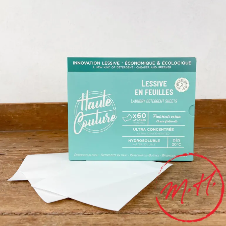 Lessive en feuilles Haute Couture
