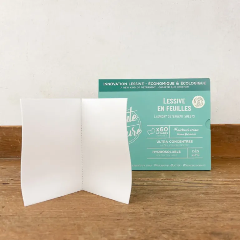 Lessive en feuilles Haute Couture