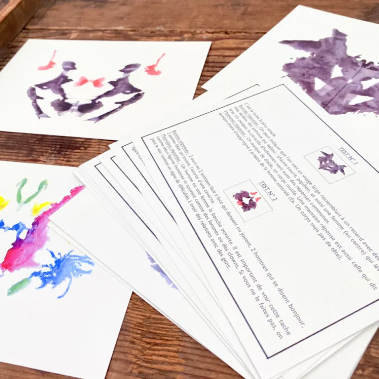 Le test des tâches d'encre