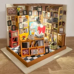 Librairie miniature à monter