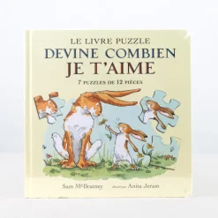 Livre-puzzle "Devine combien je t'aime"