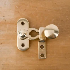 Loquet de volet en Laiton Poli 60mm