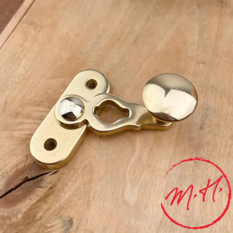 Loquet de volet en Laiton Poli 60mm