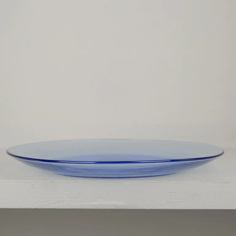 Lot de 6 assiettes plates Lys Duralex - Marine