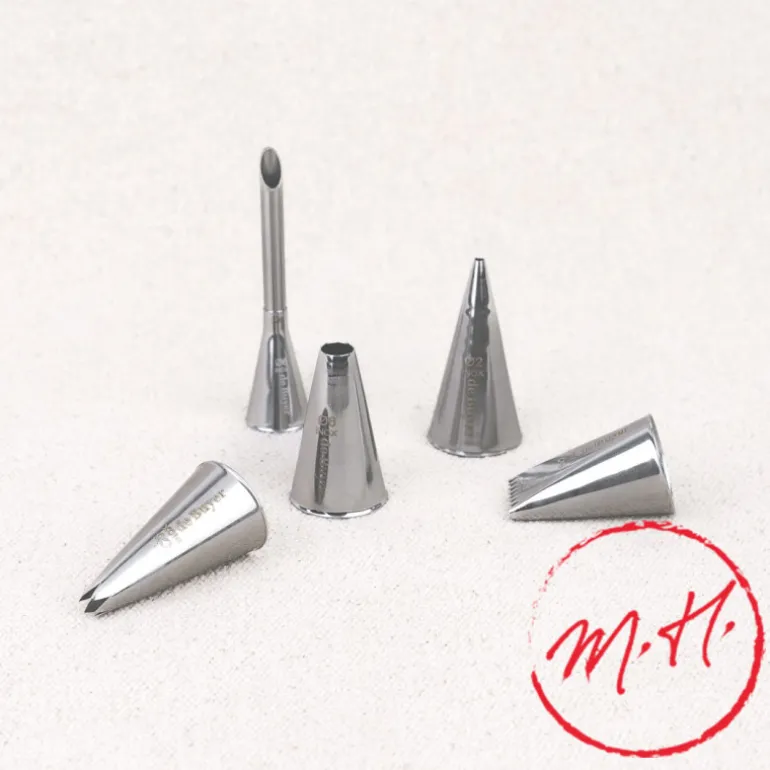 Lot de 5 douilles inox assorties De Buyer