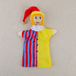 Lot de 12 marionnettes en tissu