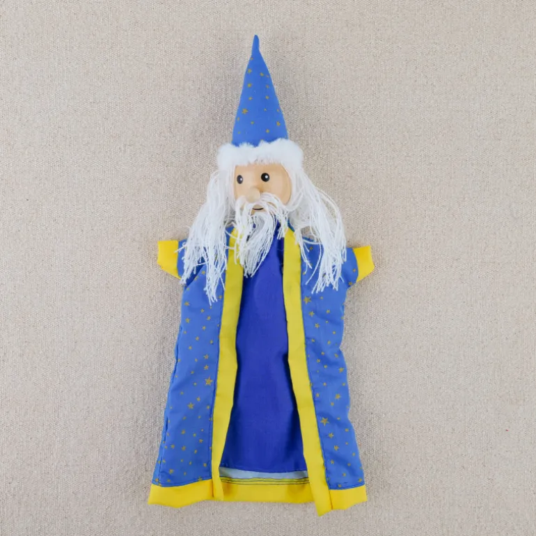 Lot de 12 marionnettes en tissu