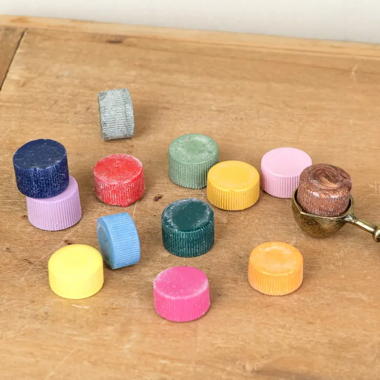 Lot de pastilles de cire