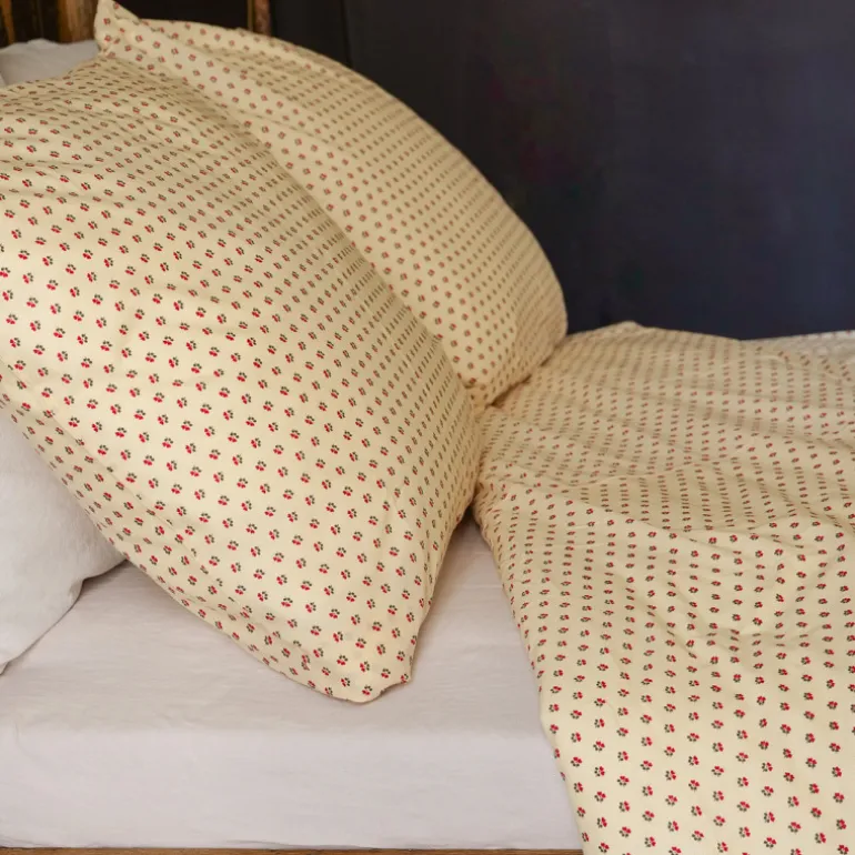 Lot 2 Taies d'oreiller Pico Rouge