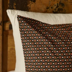 Lot 2 Taies d'oreiller Treille Noir