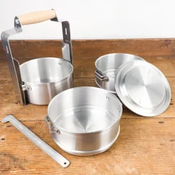 Lunch box en aluminium