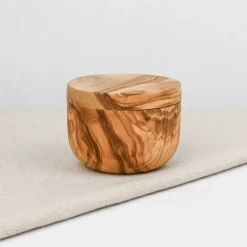 Main à sel en bois d'olivier