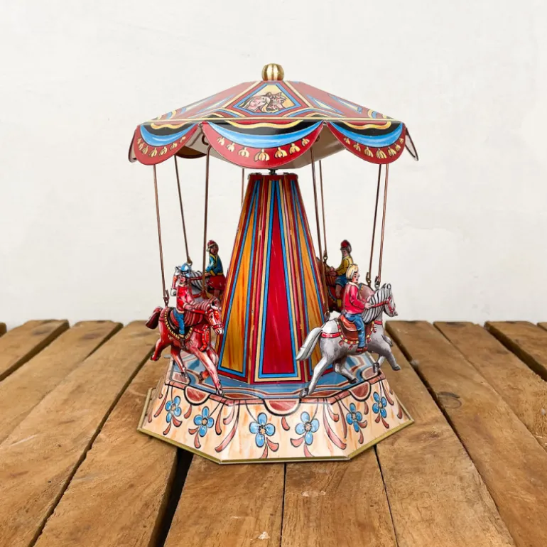 Manège à chevaux mécanique