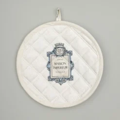 Manique ronde blason Maison Empereur