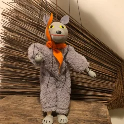 Marionnette à fils Le loup
