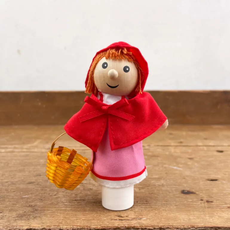 Marionnettes de doigt Petit chaperon rouge