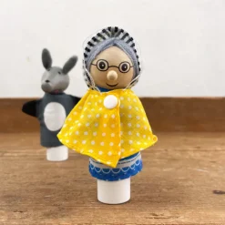 Marionnettes de doigt Petit chaperon rouge