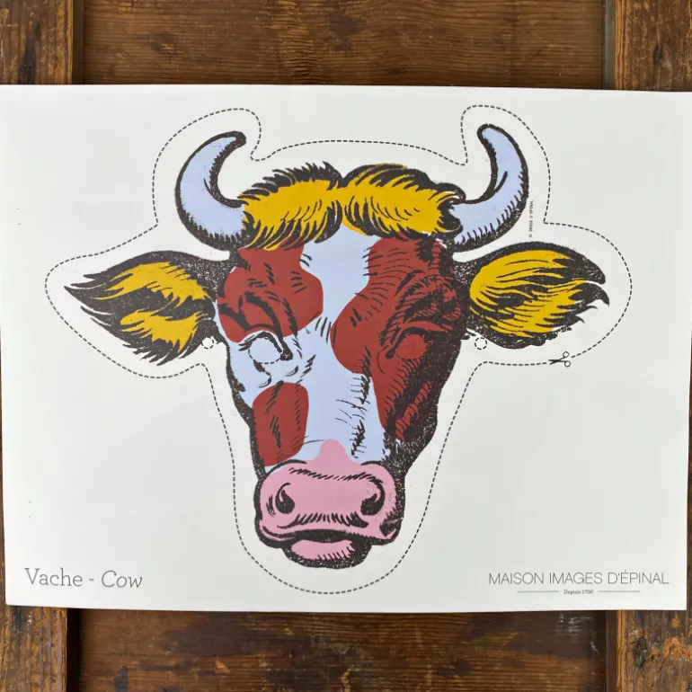 Masques d'animaux à découper