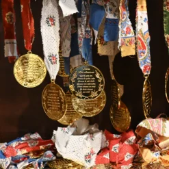 Médaille de berceau voeux de naissance